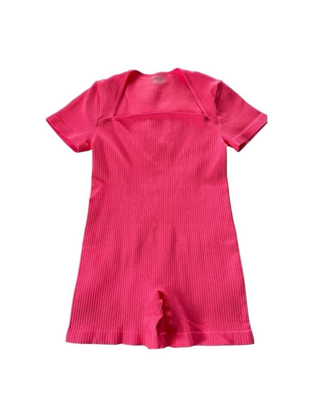 New Short Sleeve Square Neck Rompers - Picture 5 of 7